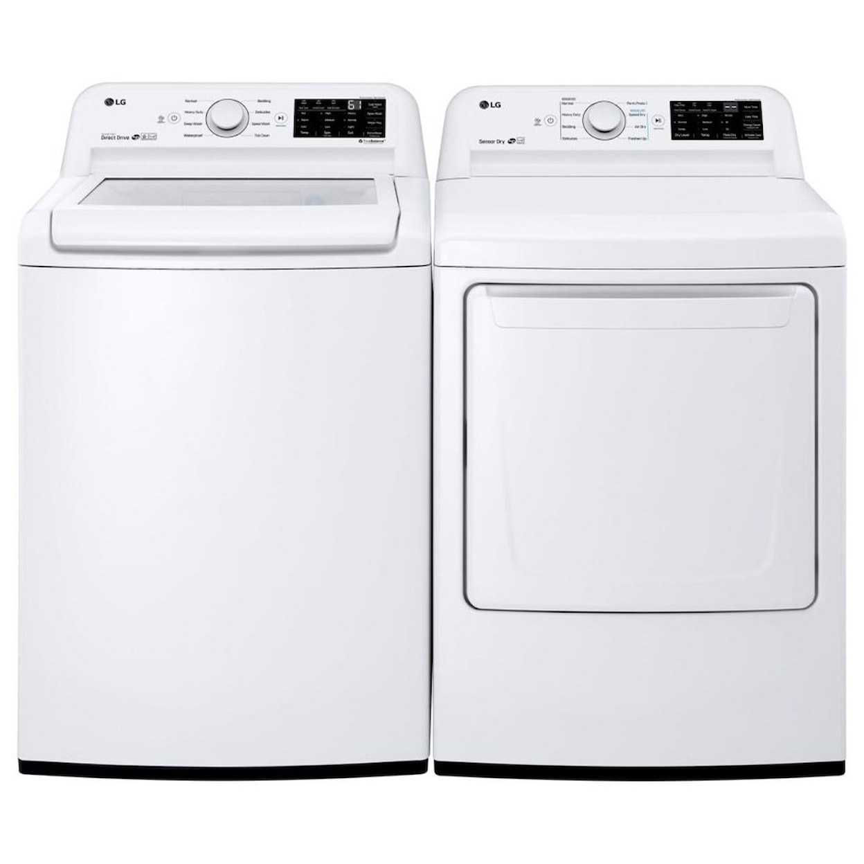 LG Appliances Dryers 7.3 cu. ft. 27" Electric Front-Load Dryer