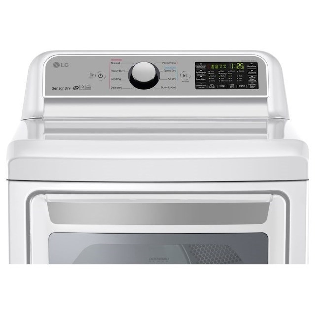 LG Appliances Dryers 7.3 cu. ft. Super Capacity Electric Dryer