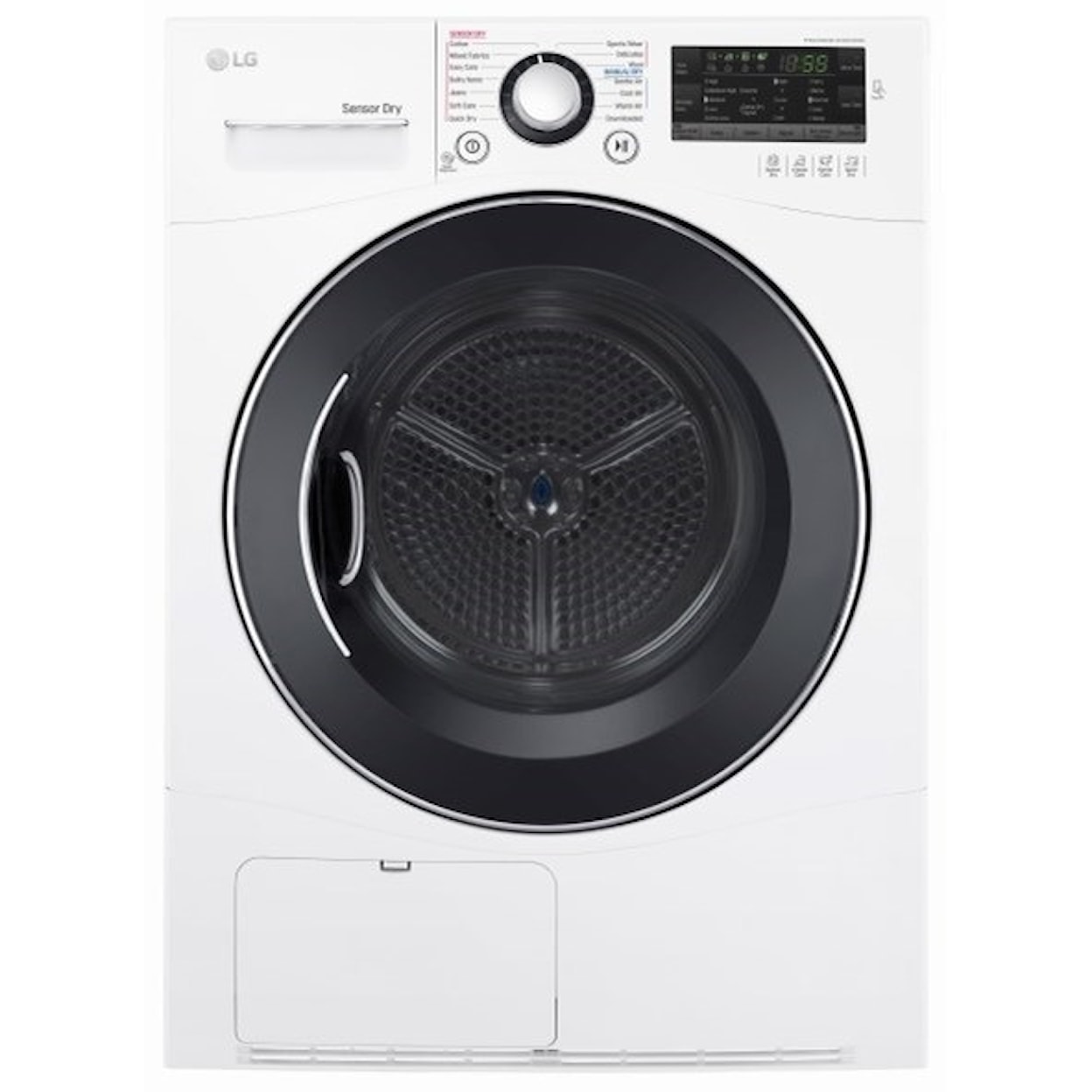 LG Appliances Dryers 4.2 cu.ft. Compact Front Load Dryer