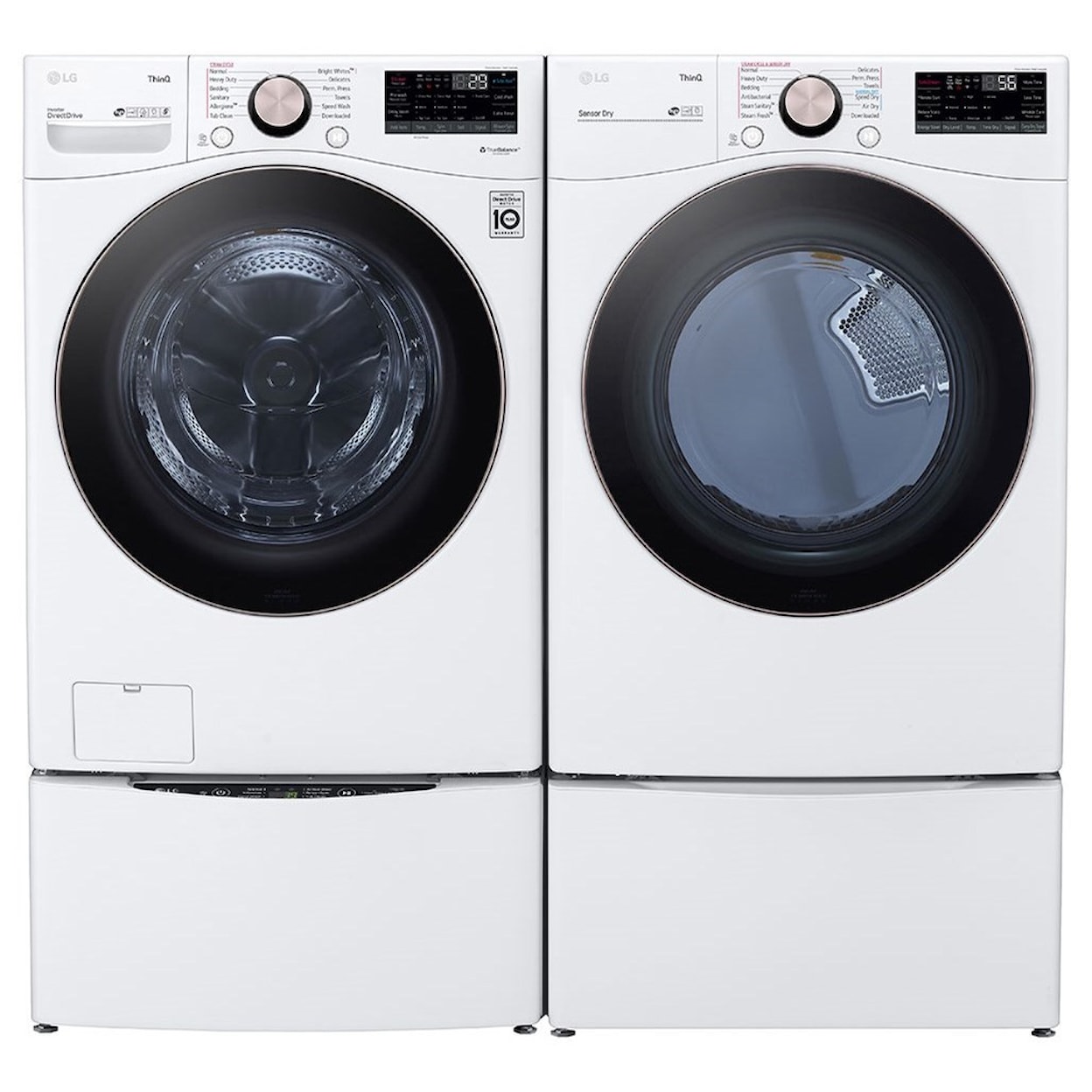 LG Appliances Dryers 7.4 cu. ft. Smart Front Load Electric Dryer