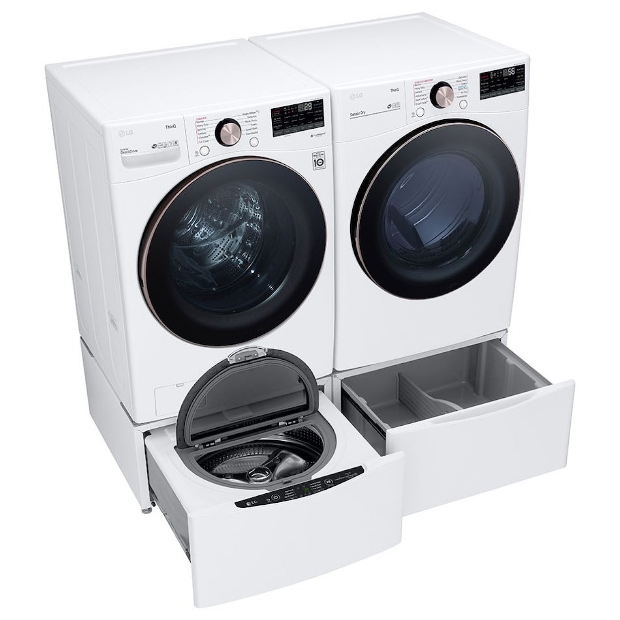 LG Appliances Dryers 7.4 cu. ft. Smart Front Load Electric Dryer