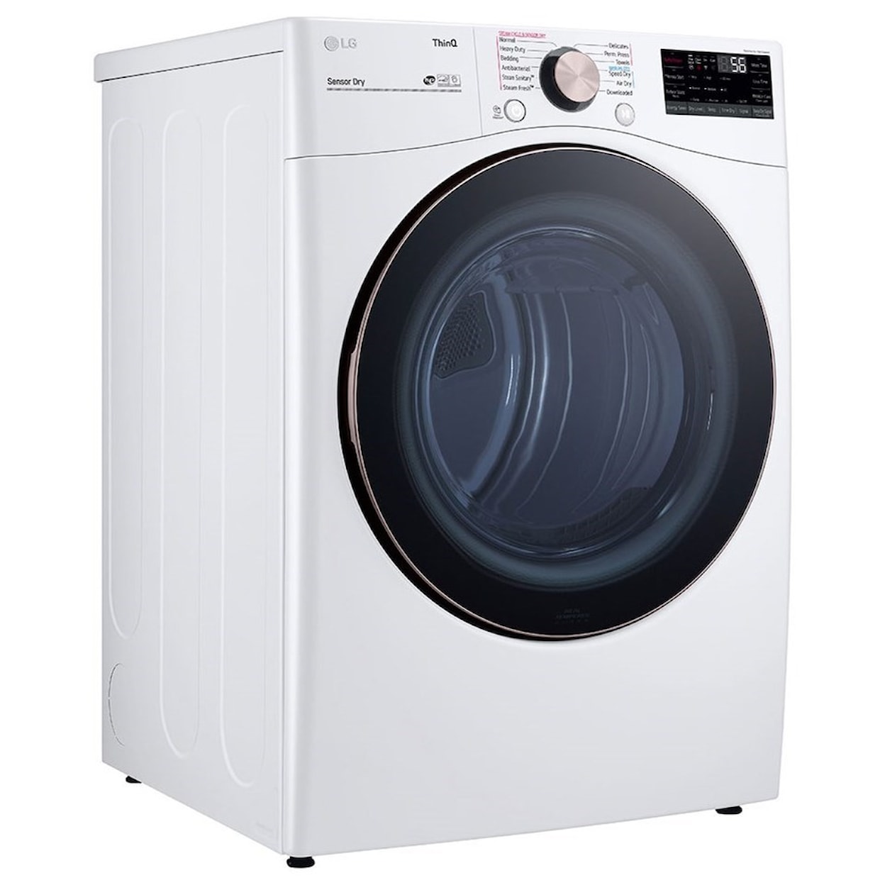 LG Appliances Dryers 7.4 cu. ft. Smart Front Load Electric Dryer