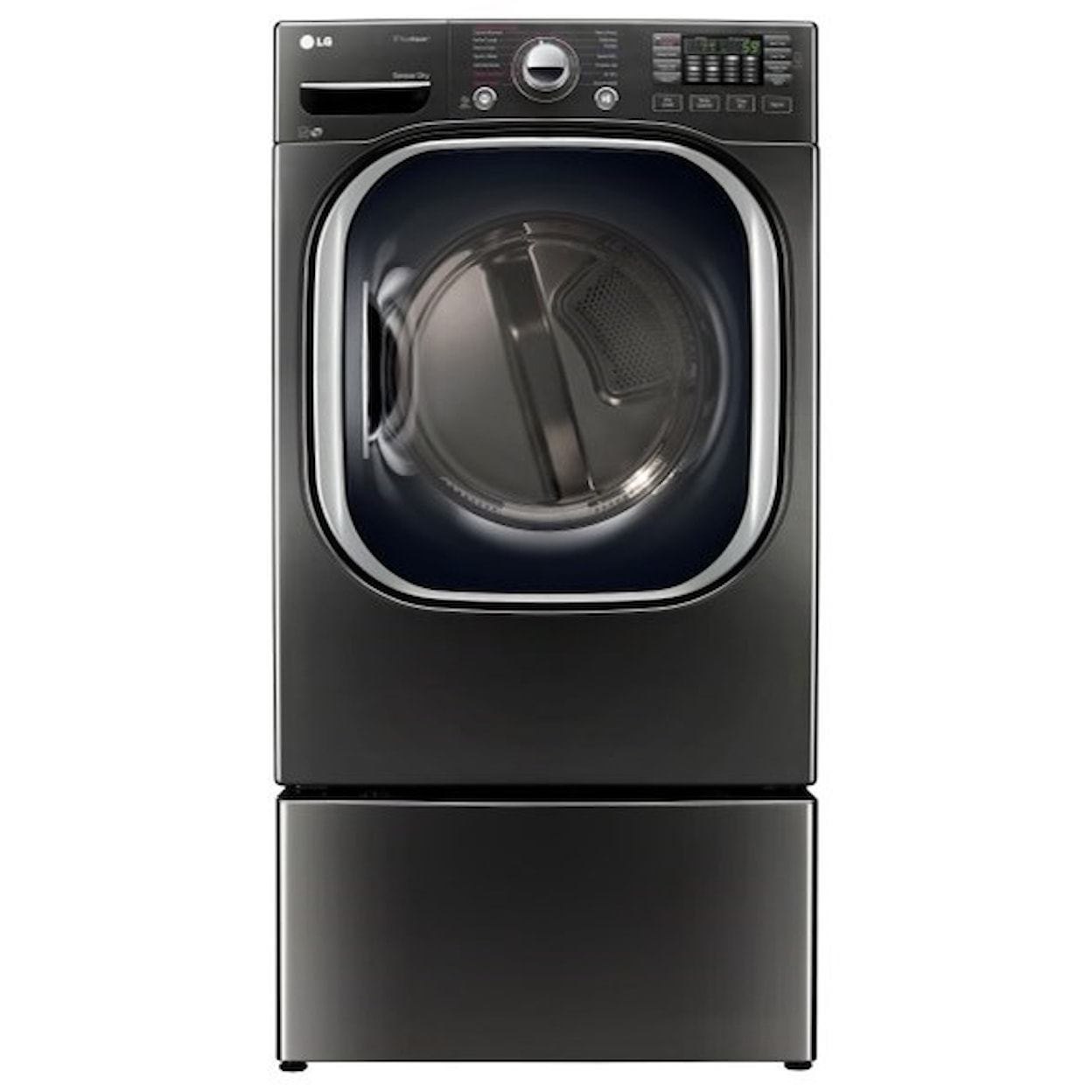 LG Appliances Dryers 7.4 Cu. Ft. TurboSteam™ Electric Dryer