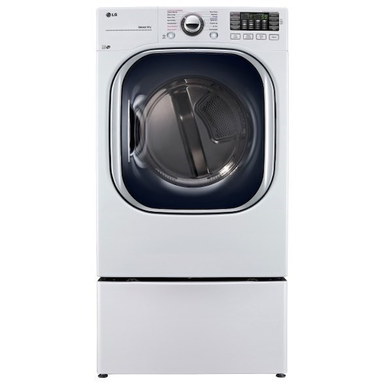 LG Appliances Dryers 7.4 Cu. Ft. TurboSteam™ Electric Dryer