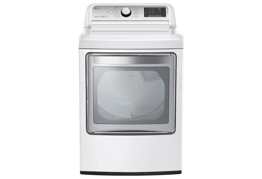 Dryers 7.3 cu. ft. TurboSteam™ Electric Dryer by LG Appliances at Sheely's Furniture & Appliance