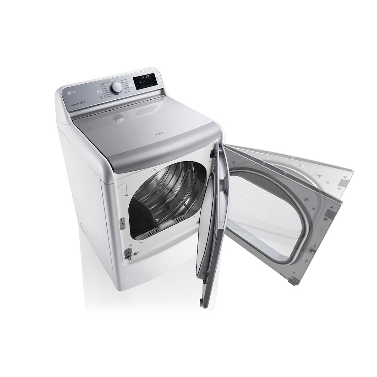 LG Appliances Dryers 9.0 Cu. Ft. Capacity Electric Steam Dryer