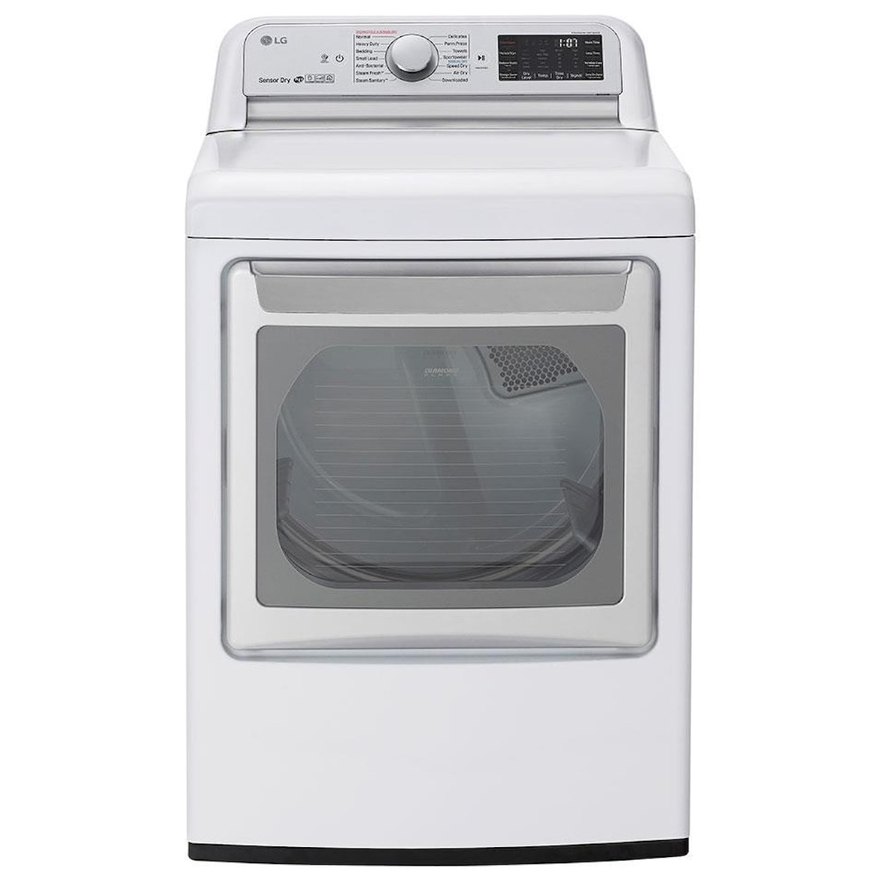 LG Appliances Dryers 7.3 CF SMART DRYER