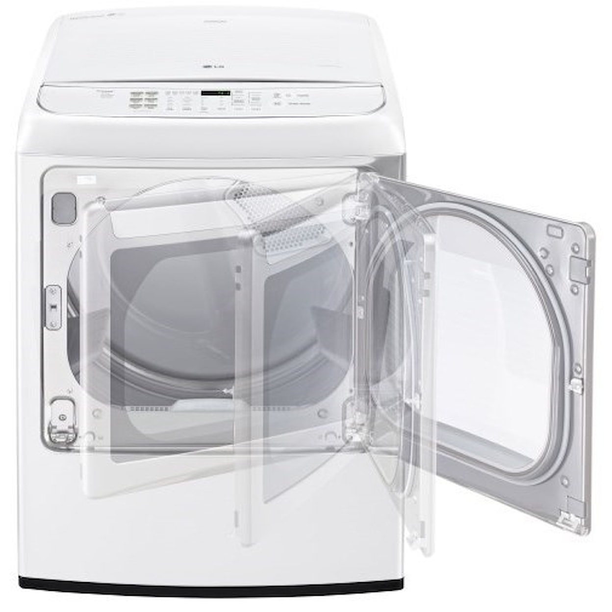 LG Appliances Dryers 7.3 Cu. Ft. Front Control Electric Dryer