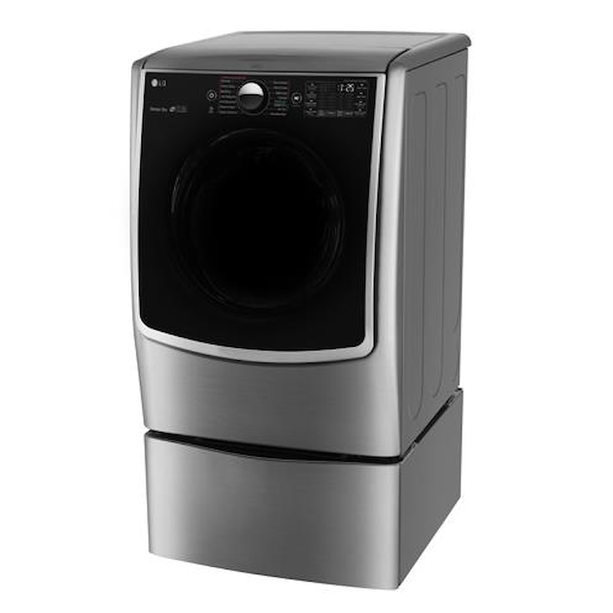 LG Appliances Dryers 7.4 Cu. Ft. Capacity TurboSteam® Gas Dryer