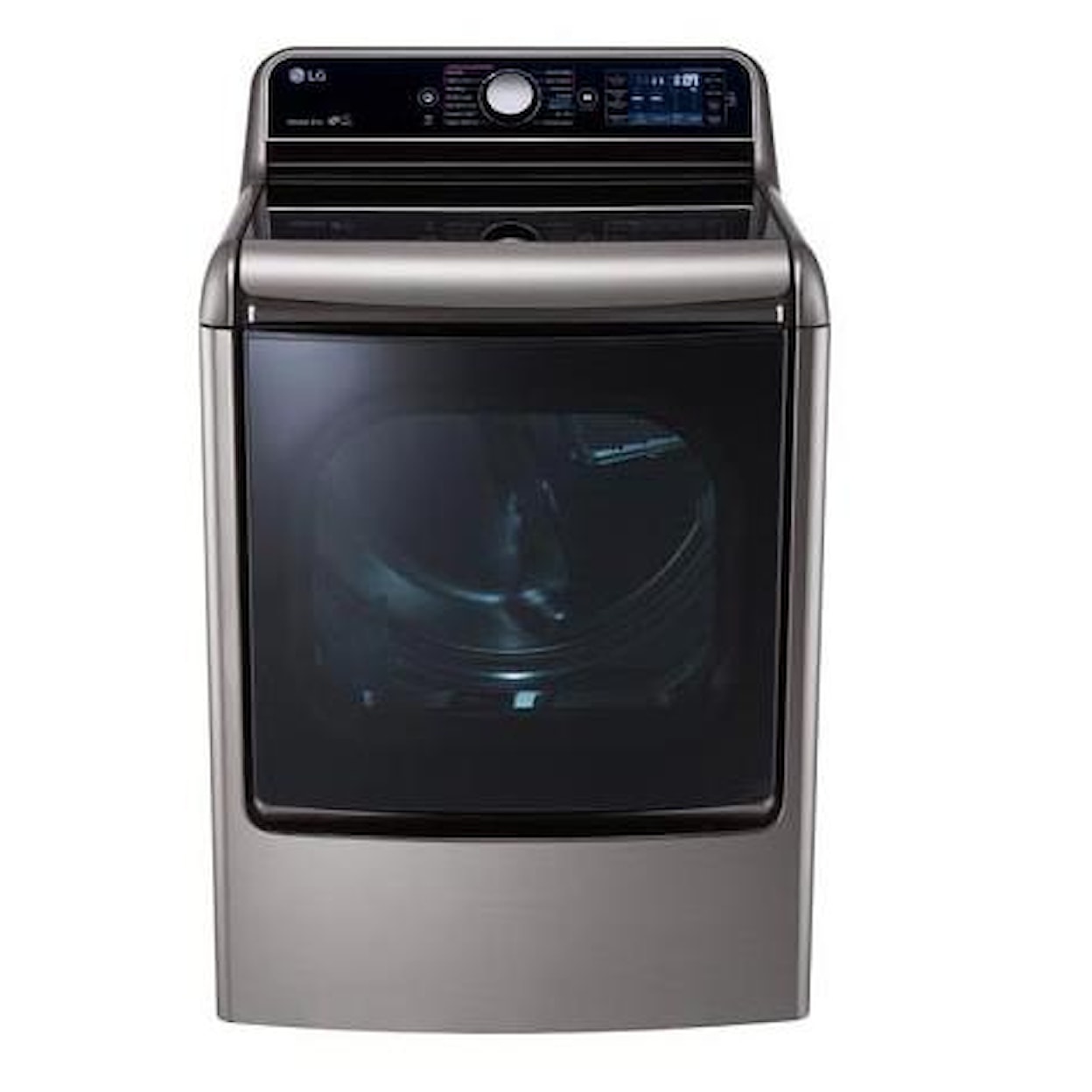 LG Appliances Dryers 9.0 Cu. Ft. Capacity Gas Steam Dryer