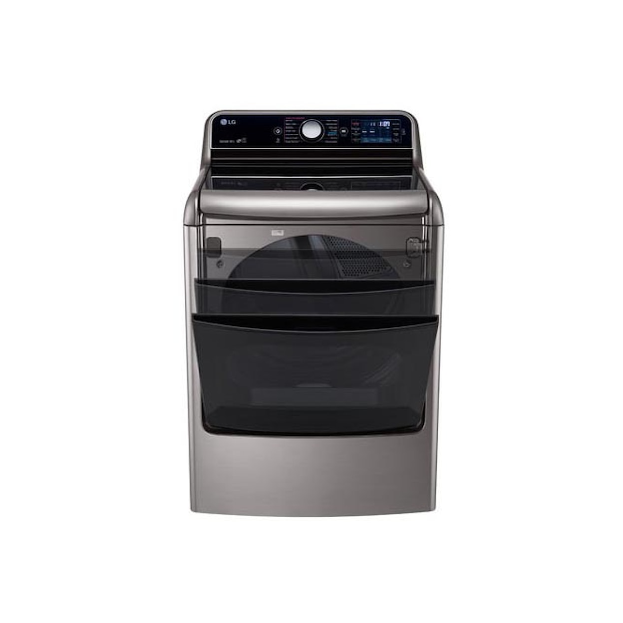 LG Appliances Dryers 9.0 Cu. Ft. Capacity Gas Steam Dryer