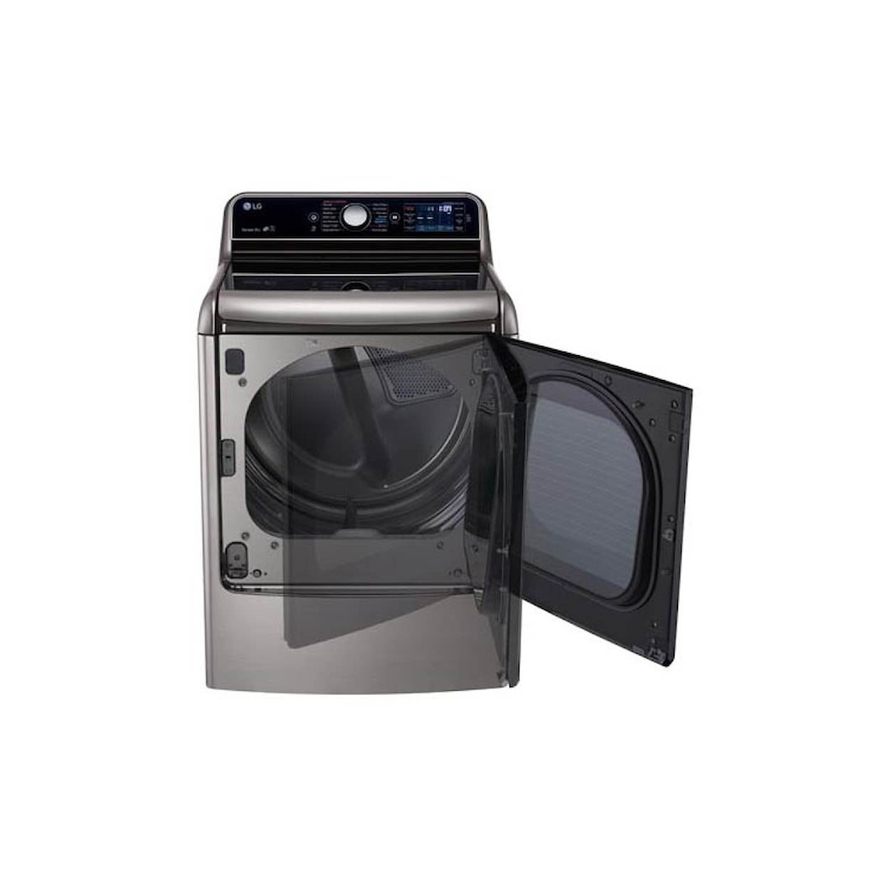 LG Appliances Dryers 9.0 Cu. Ft. Capacity Gas Steam Dryer