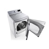 LG Appliances Dryers 9.0 Cu. Ft. Capacity Gas Steam Dryer