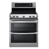 7.3 Cu. Ft. Double Oven Electric Range with ProBake Convection™, EasyClean® and Infrared Grill System