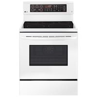 6.3 cu. ft. Capacity Electric Single Oven Range with True Convection and EasyClean®