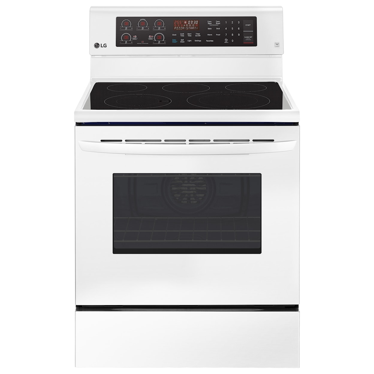 LG Appliances Electric Ranges 6.3 cu. ft. Electric Single Oven Range