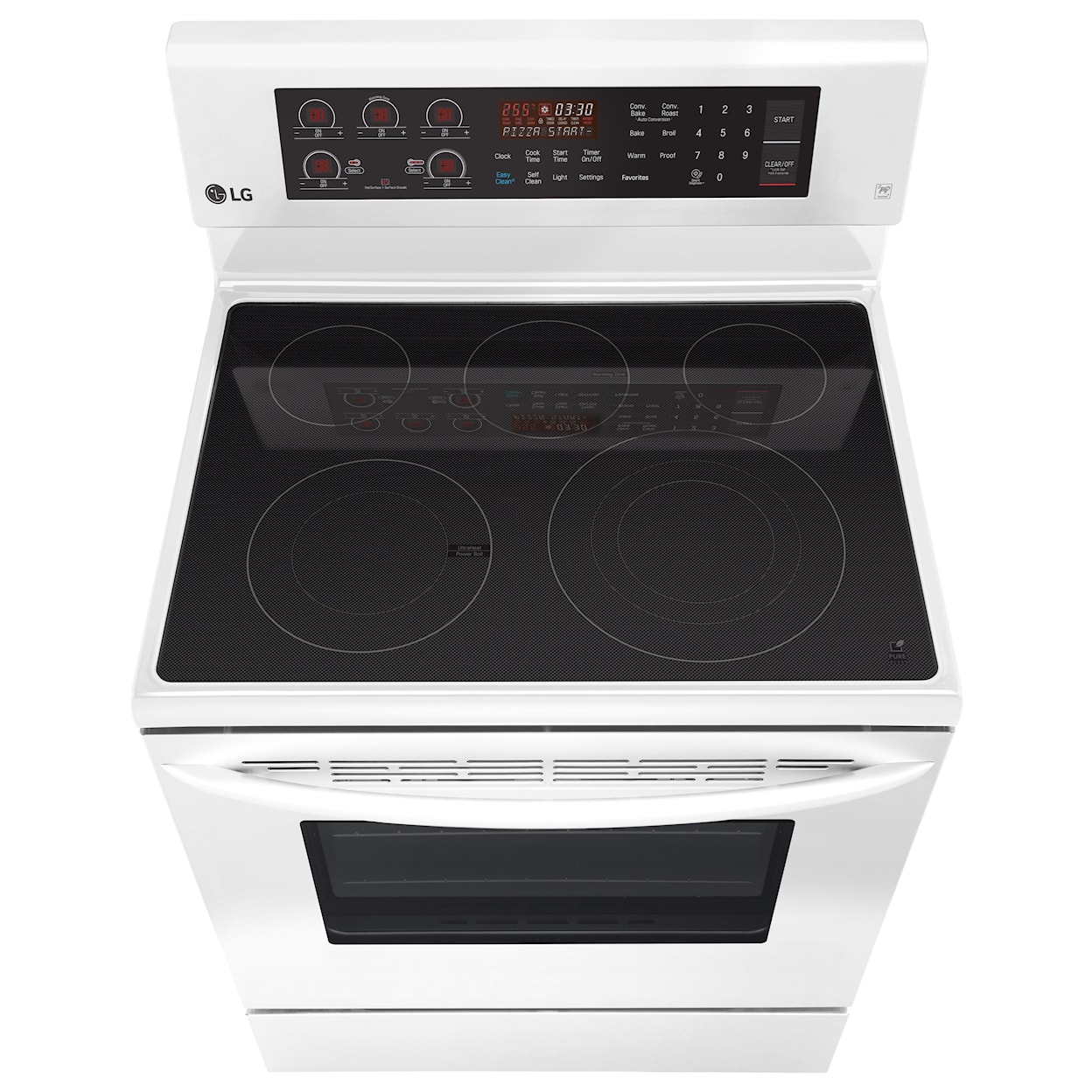 LG Appliances Electric Ranges 6.3 cu. ft. Electric Single Oven Range