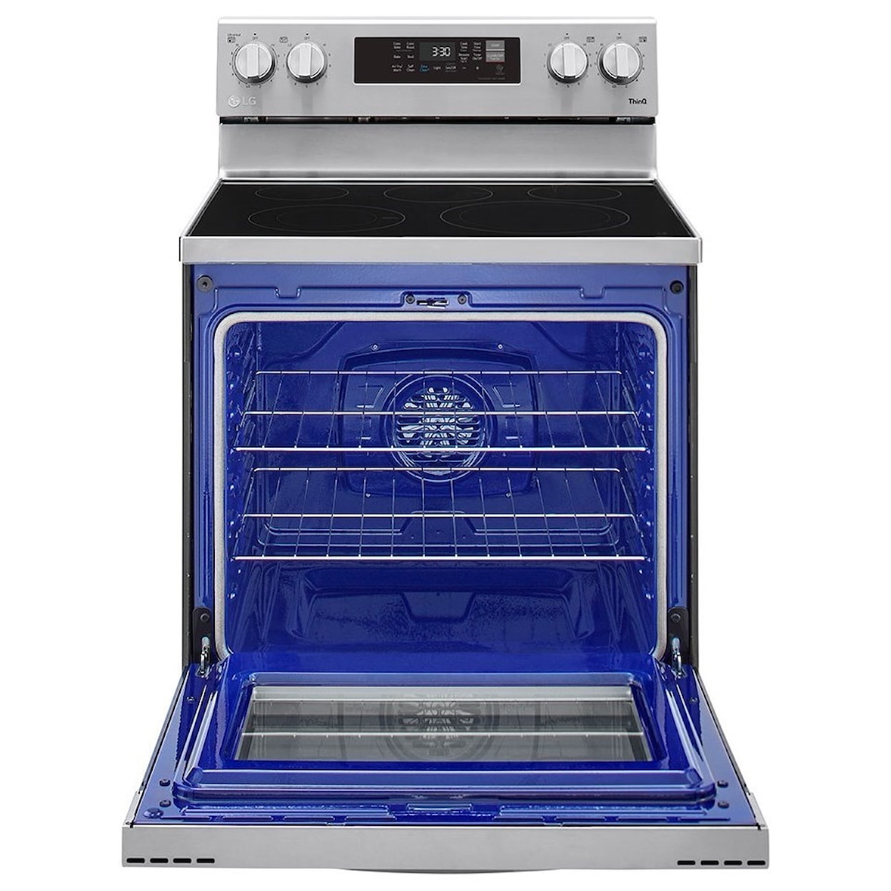 LG Appliances Electric Ranges 6.3 cu ft. Smart Electric Range w/ Air Fry