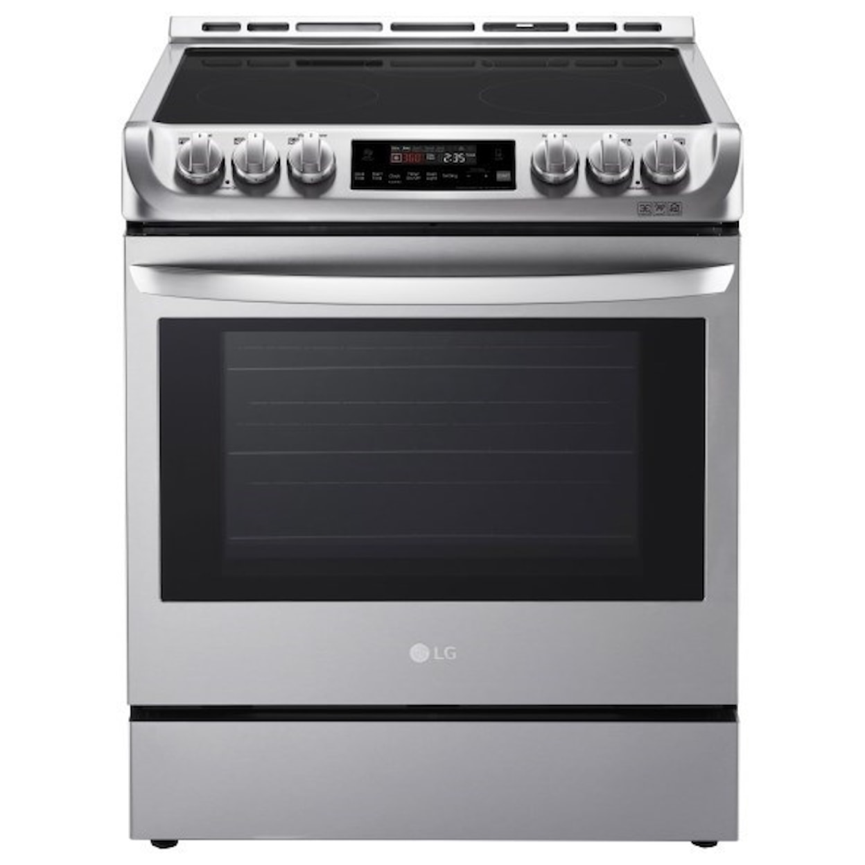 LG Appliances Electric Ranges 6.3 Cu.Ft. Electric Slide Convection Range