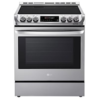 6.3 cu. ft. Electric Slide-in Range with ProBake Convection™ and EasyClean®