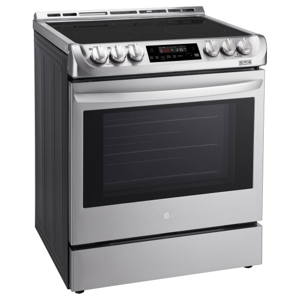 6.3 Cu.Ft. Electric Slide Convection Range