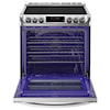 LG Appliances Electric Ranges 6.3 Cu.Ft. Electric Slide Convection Range