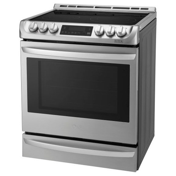 6.3 cu. ft. Electric Slide-in Range