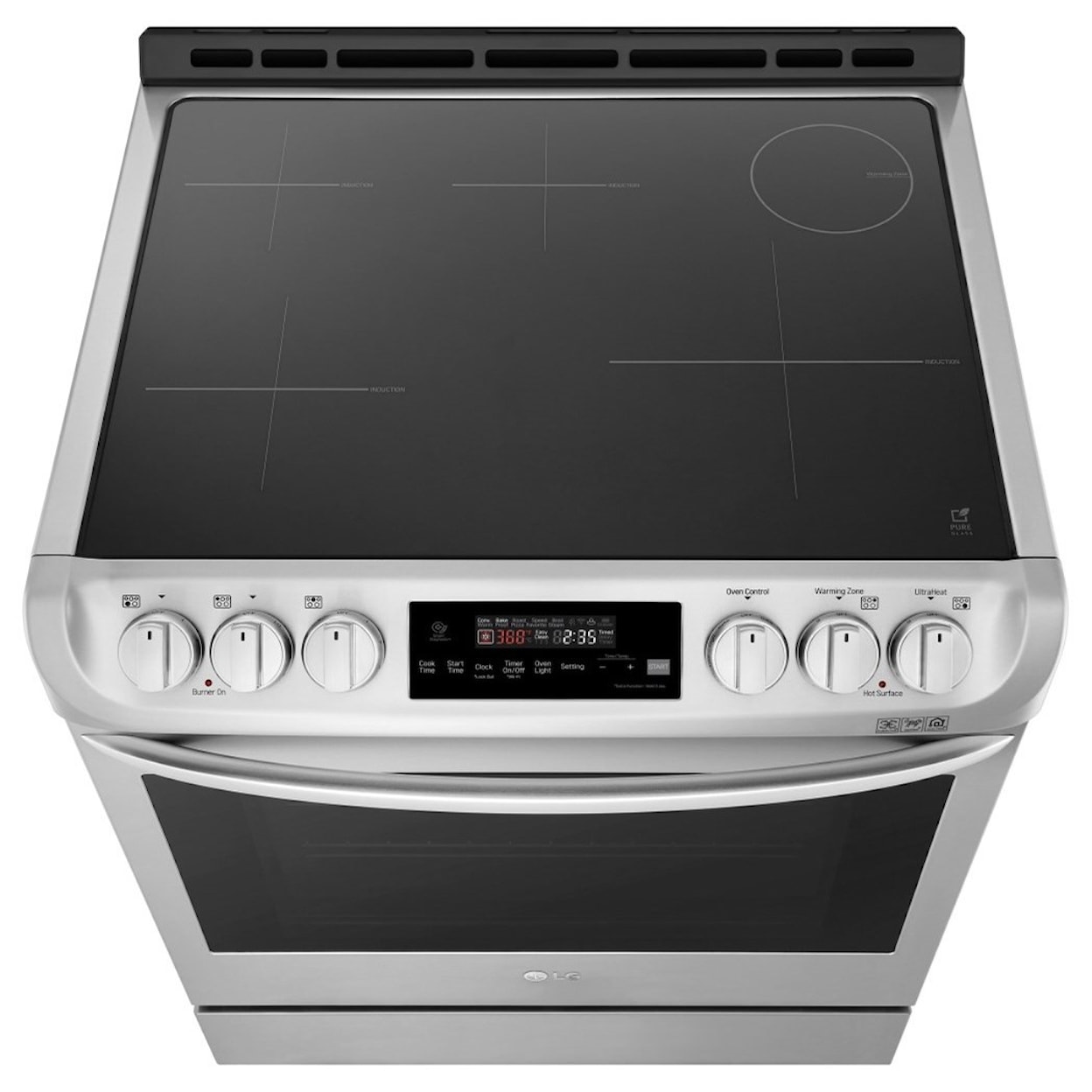 LG Appliances Electric Ranges 6.3 cu. ft. Wi-Fi Enabled Induction Slide-in