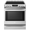 LG Appliances Electric Ranges 6.3 cu. ft. Induction Slide-In Range