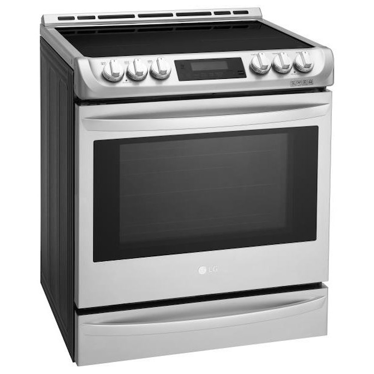 LG Appliances Electric Ranges 6.3 cu. ft. Induction Slide-In Range