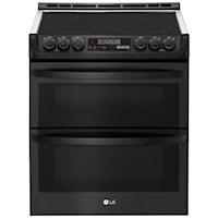 7.3 cu. ft. wi-fi Enabled Electric Double Oven Slide-In Range with ProBake Convection® and EasyClean®