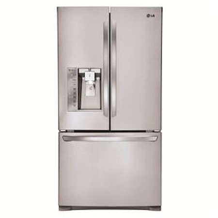 24 Cu. Ft. Counter Depth French Door Fridge