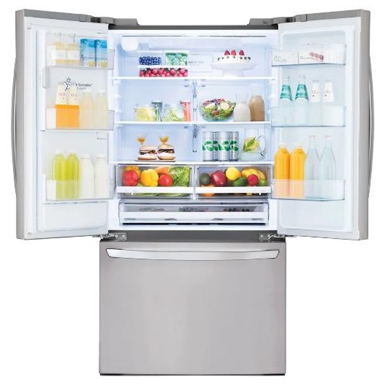 LG Appliances French Door Refrigerators 26 cu. French Door Refrigerator