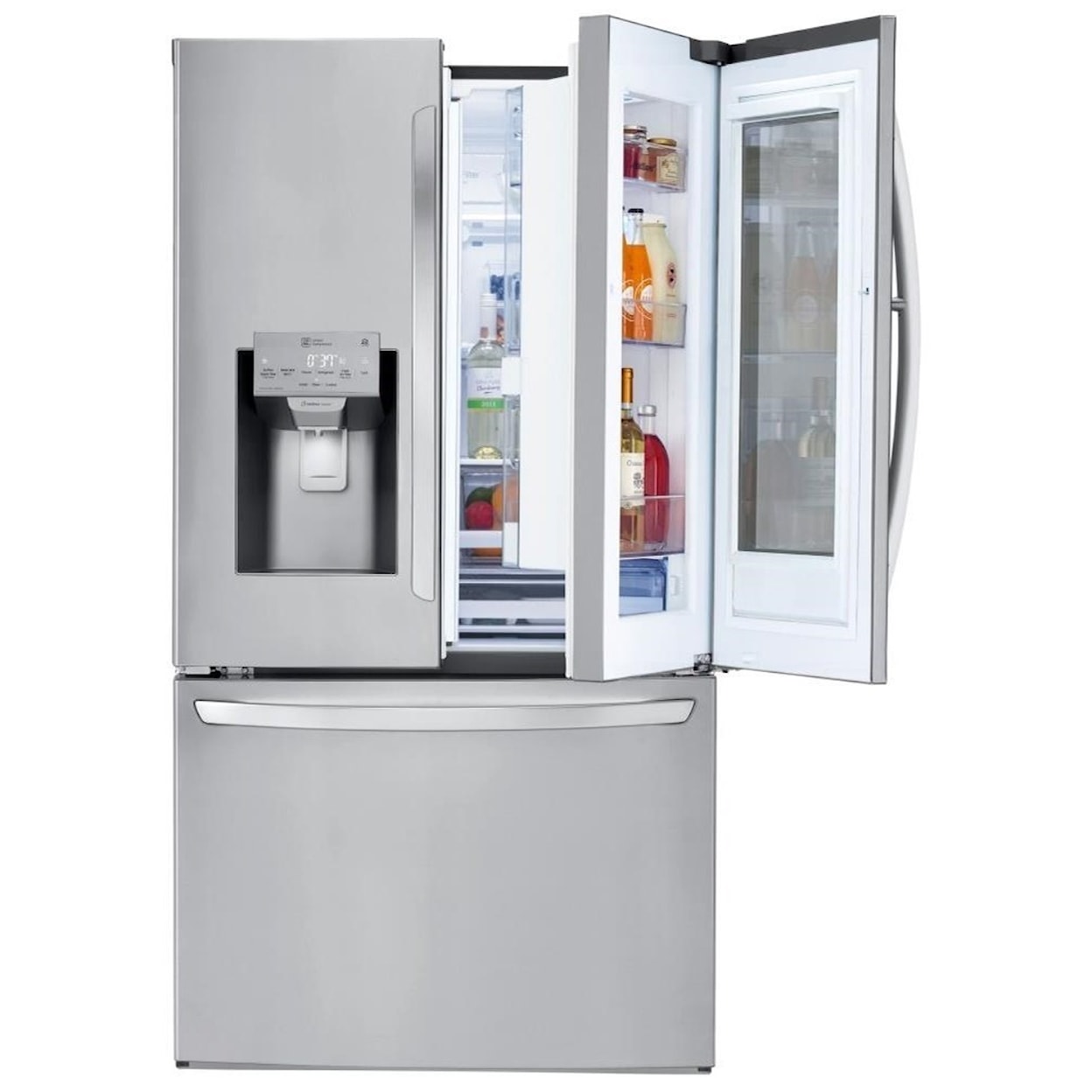 LG Appliances French Door Refrigerators 28 Cu.Ft. Smart Door-in-Door® Refrigerator