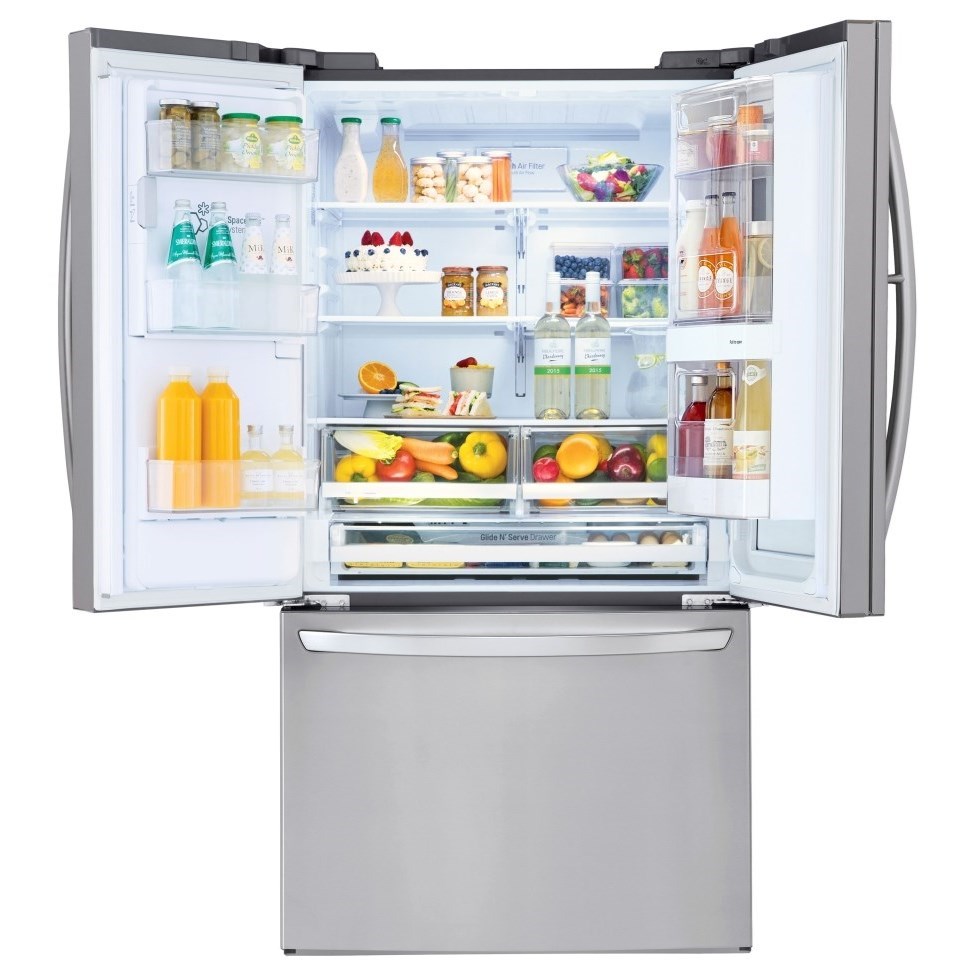 LG Appliances French Door Refrigerators 28 Cu.Ft. Smart Door-in-Door® Refrigerator
