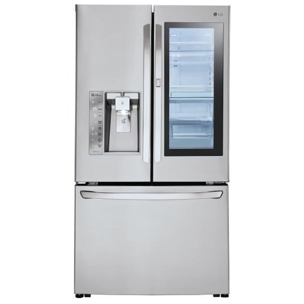 LG Appliances French Door Refrigerators 30 Cu. Ft. Door-in-Door® French Door Fridge