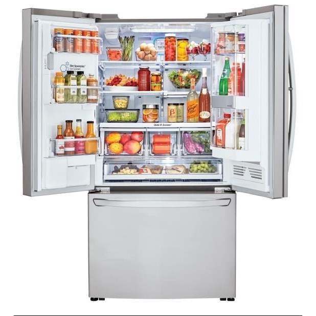 LG Appliances French Door Refrigerators 30 Cu. Ft. Door-in-Door® French Door Fridge