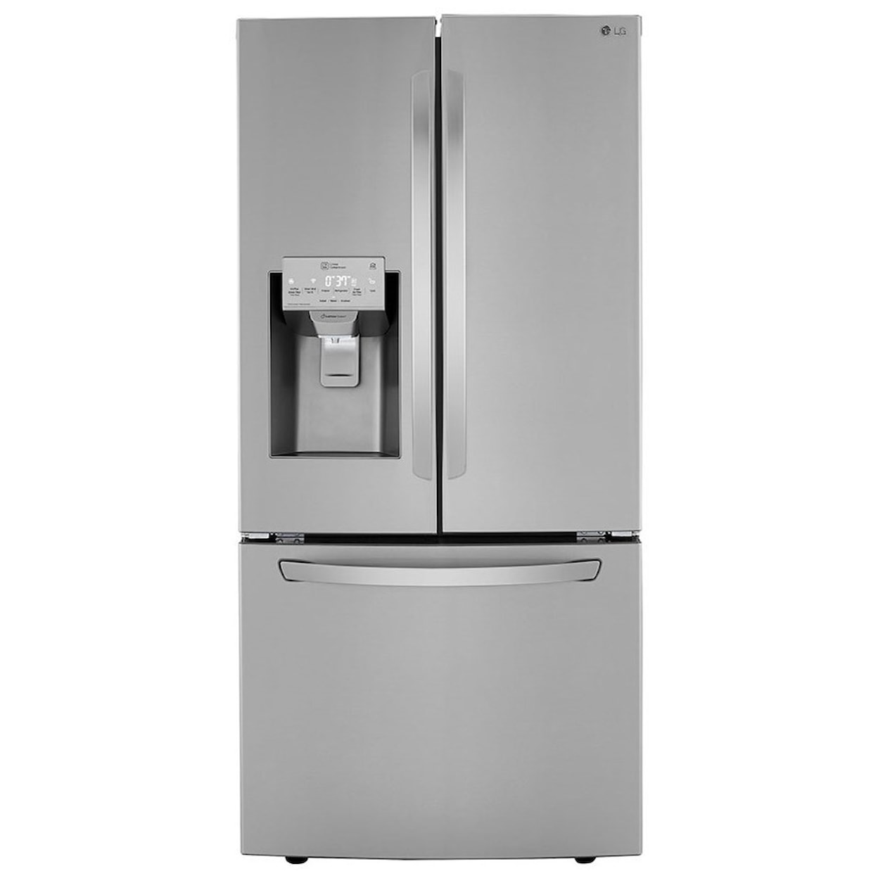 LG Appliances French Door Refrigerators 25 cu. ft. Smart French Door Refrigerator