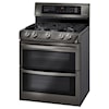 LG Appliances Gas Ranges 6.9 cu. ft. Gas Double Oven Range