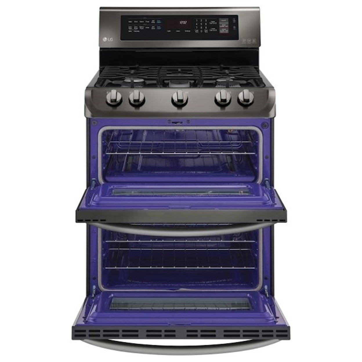 LG Appliances Gas Ranges 6.9 cu. ft. Gas Double Oven Range