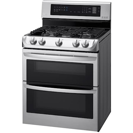 6.9 Cu. Ft. Gas Double Oven Range with ProBake Convection™, EasyClean®