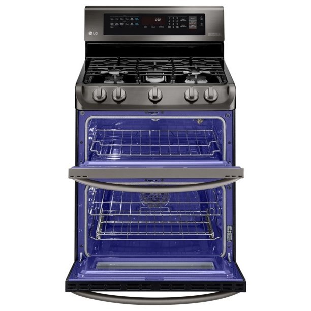 LG Appliances Gas Ranges 6.9 Cu. Ft. Gas Double Oven Range