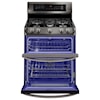 LG Appliances Gas Ranges 6.9 Cu. Ft. Gas Double Oven Range