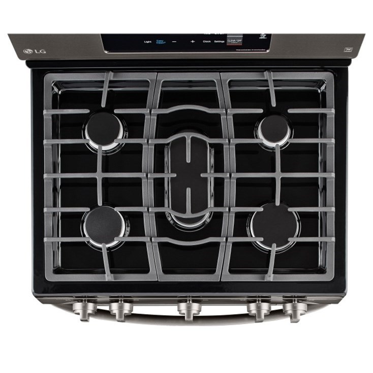 LG Appliances Gas Ranges 5.4 cu. ft. Single Oven Gas Range