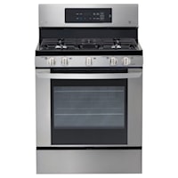 5.4 cu. ft. Single Oven Gas Range with EasyClean®