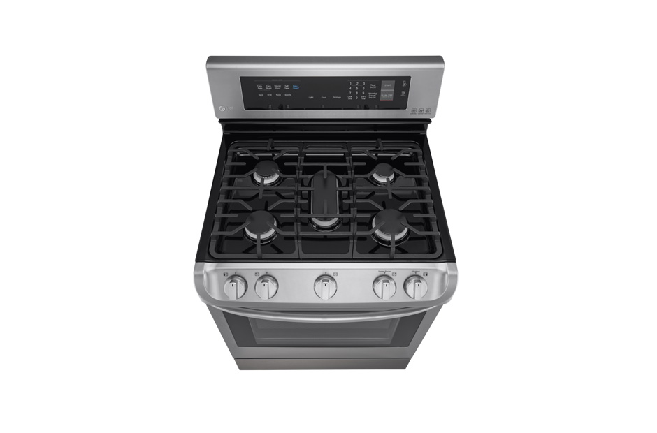 LG Appliances Gas Ranges 6.3 Cu. Ft. Gas Single Oven Range