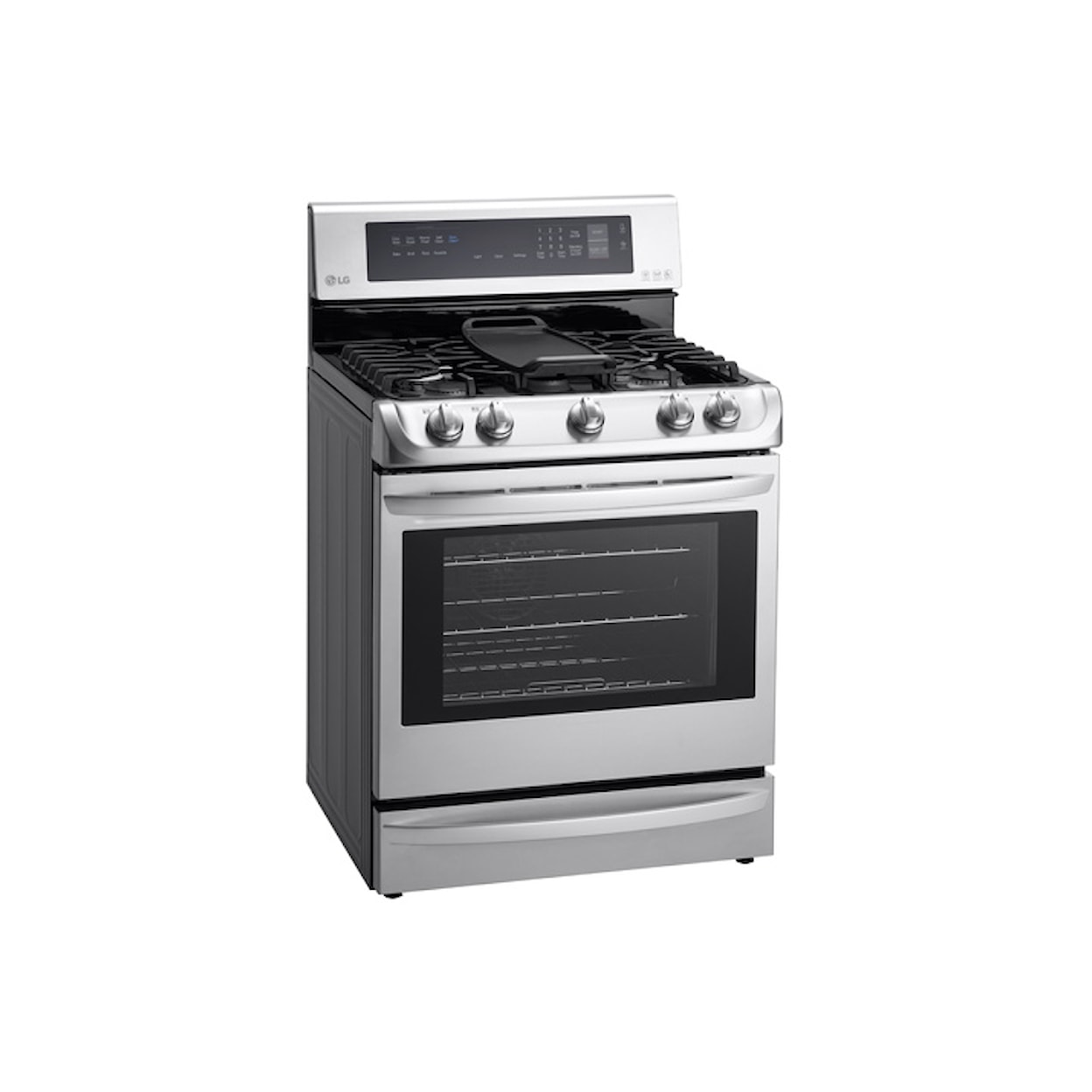 LG Appliances Gas Ranges 6.3 Cu. Ft. Gas Single Oven Range