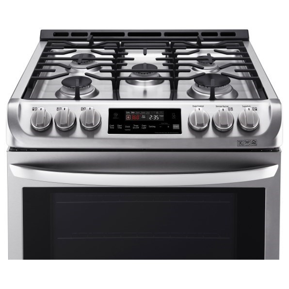 6.3 cu. ft. Gas Slide-in Convection Range