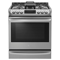 6.3 cu. ft. Gas Slide-in Range with ProBake Convection™ and EasyClean®