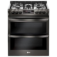 6.9 Cu.Ft. Wi-Fi Enabled Gas Double Oven Slide-In Range with ProBake Convection® and EasyClean®